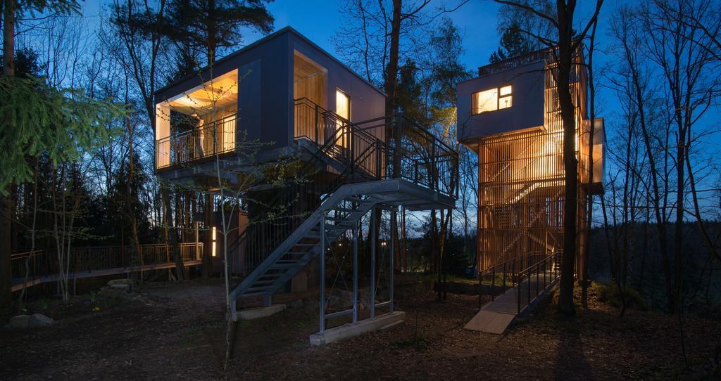 Baumhaus Lodge Schrems Schrems  Exterior foto