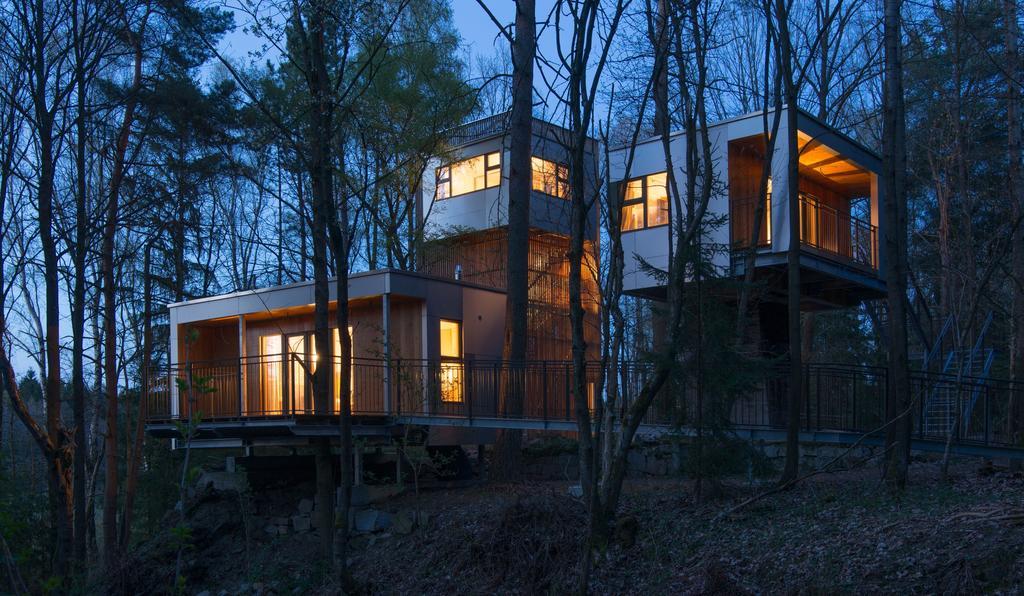 Baumhaus Lodge Schrems Schrems  Exterior foto